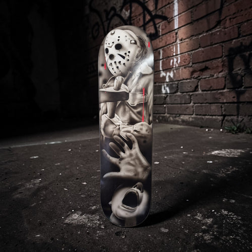 Air Brushed Custom Skateboard Deck